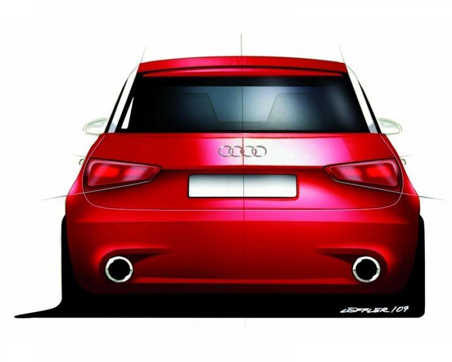 Эскиз Audi Metroproject Quattro Concept 2007 года  (фото 35 из 42)
